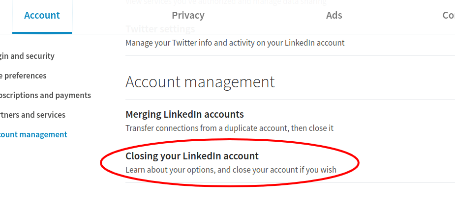 Can You Delete Your Linkedin Account
